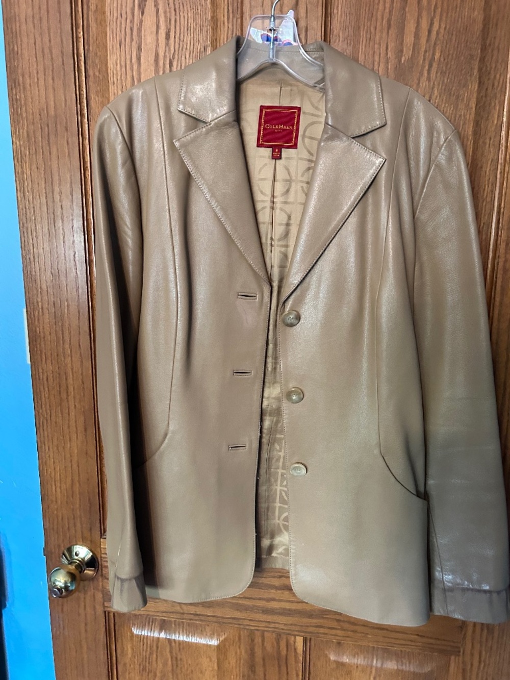 Cole Haan City Lambskin Jacket